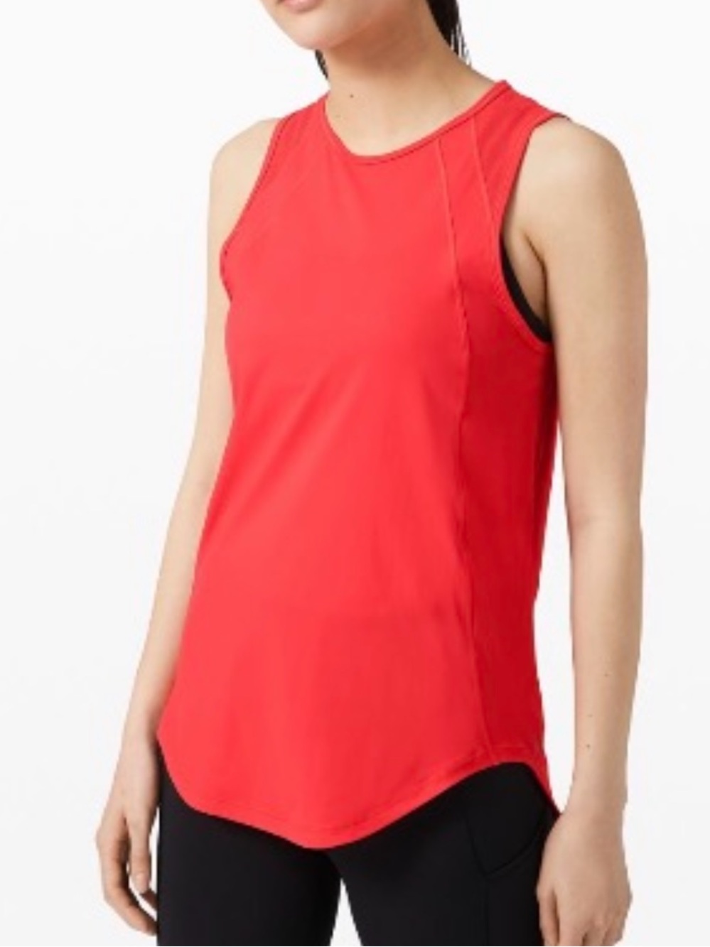 Lululemon Sculpt Tank in Carnation Red
